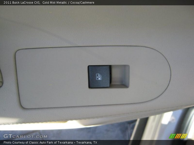 Gold Mist Metallic / Cocoa/Cashmere 2011 Buick LaCrosse CXS
