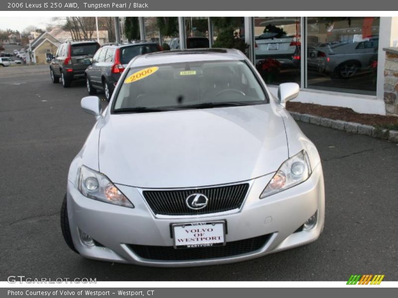 Tungsten Pearl / Black 2006 Lexus IS 250 AWD