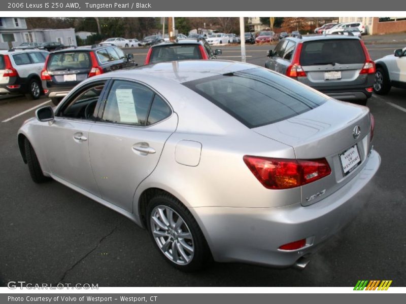 Tungsten Pearl / Black 2006 Lexus IS 250 AWD
