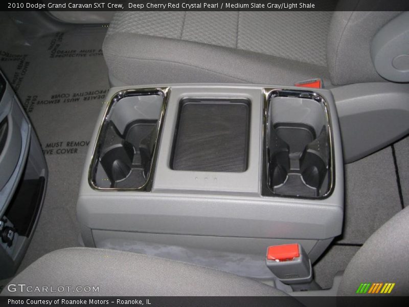 Deep Cherry Red Crystal Pearl / Medium Slate Gray/Light Shale 2010 Dodge Grand Caravan SXT Crew