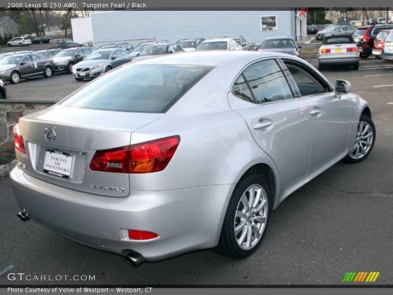 Tungsten Pearl / Black 2006 Lexus IS 250 AWD