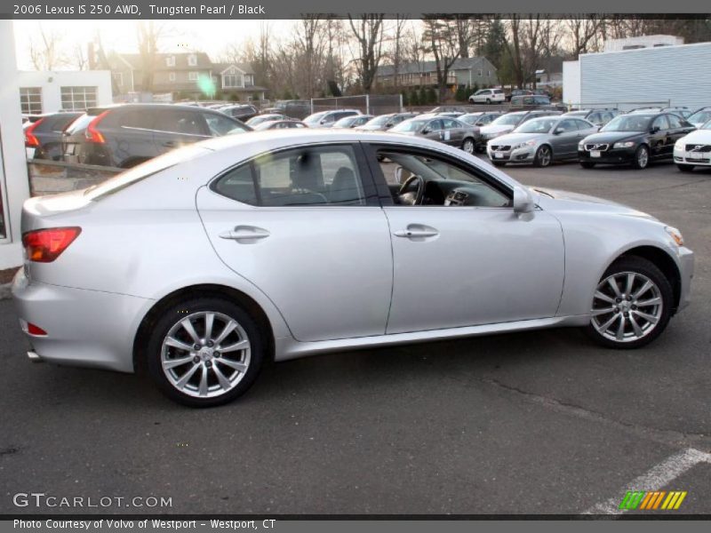 Tungsten Pearl / Black 2006 Lexus IS 250 AWD