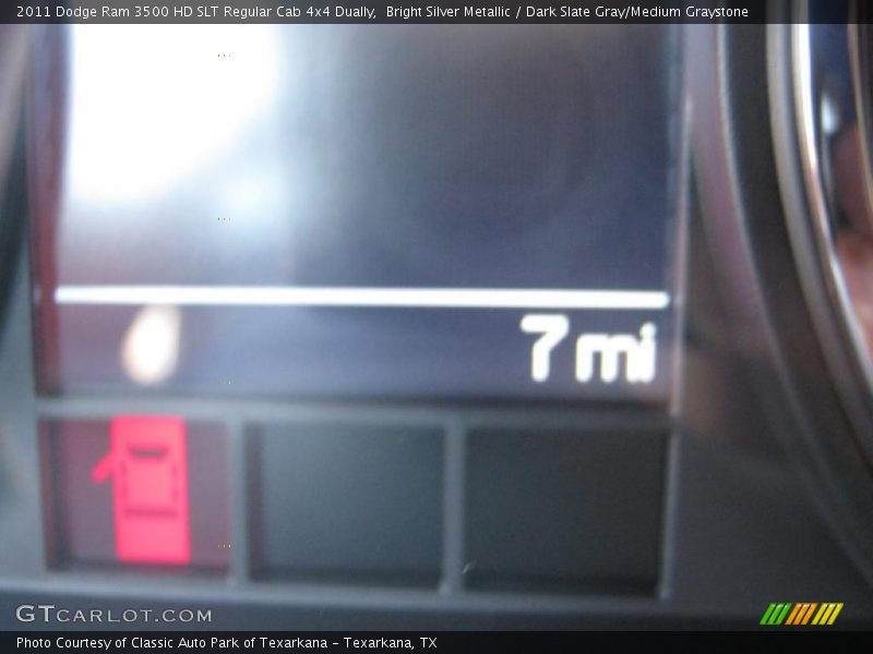 Bright Silver Metallic / Dark Slate Gray/Medium Graystone 2011 Dodge Ram 3500 HD SLT Regular Cab 4x4 Dually