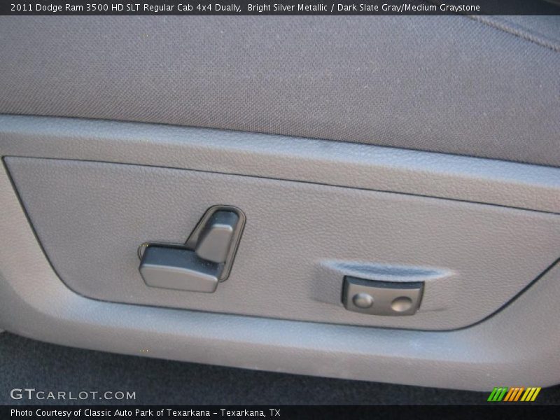 Bright Silver Metallic / Dark Slate Gray/Medium Graystone 2011 Dodge Ram 3500 HD SLT Regular Cab 4x4 Dually