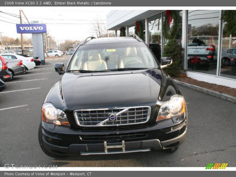 Ember Black Metallic / Sandstone 2008 Volvo XC90 3.2 AWD