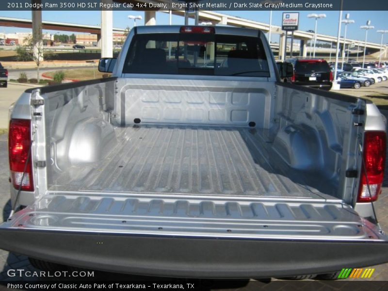 Bright Silver Metallic / Dark Slate Gray/Medium Graystone 2011 Dodge Ram 3500 HD SLT Regular Cab 4x4 Dually