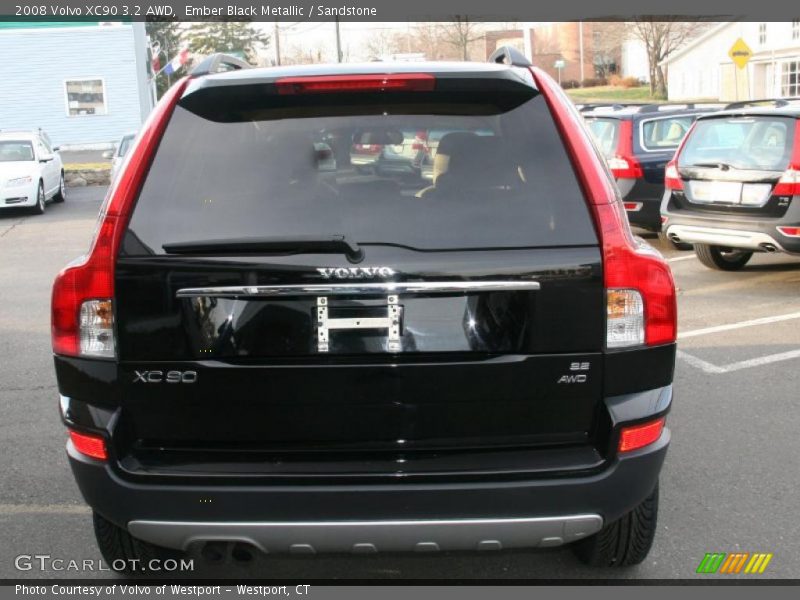 Ember Black Metallic / Sandstone 2008 Volvo XC90 3.2 AWD