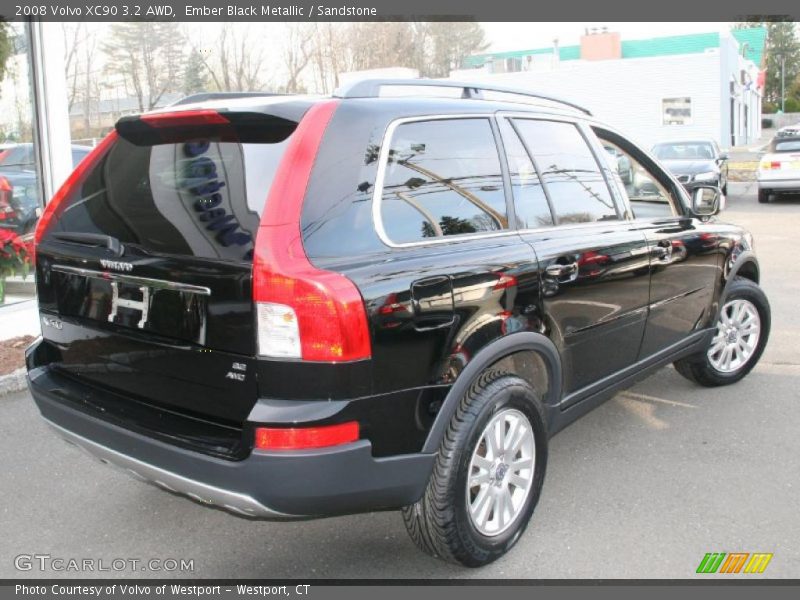 Ember Black Metallic / Sandstone 2008 Volvo XC90 3.2 AWD