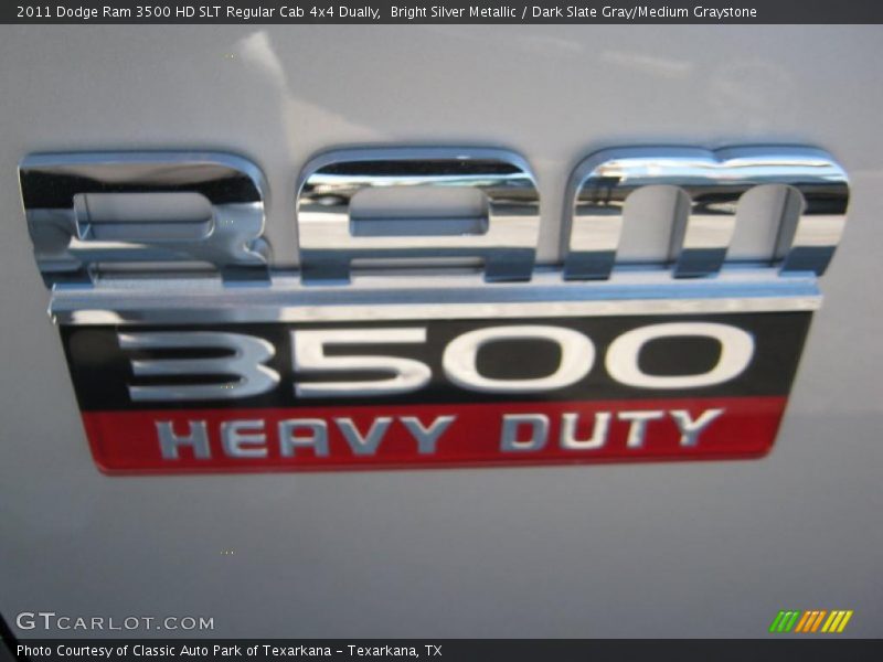  2011 Ram 3500 HD SLT Regular Cab 4x4 Dually Logo