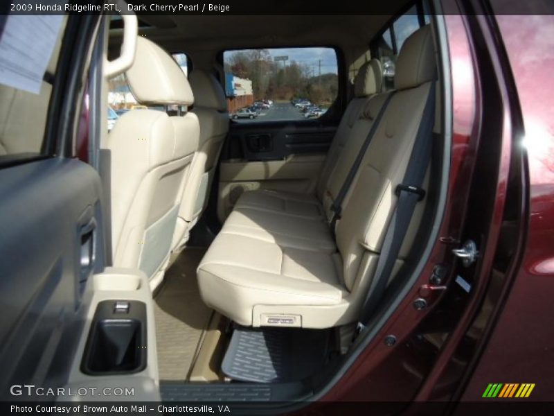  2009 Ridgeline RTL Beige Interior