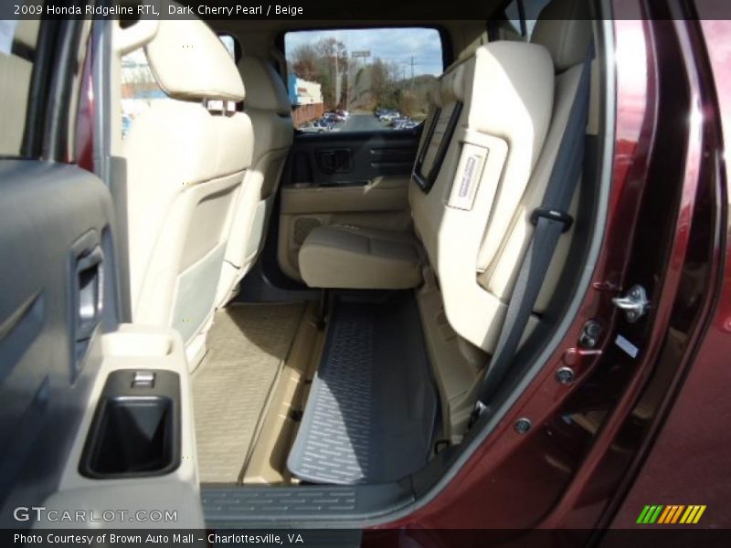  2009 Ridgeline RTL Beige Interior