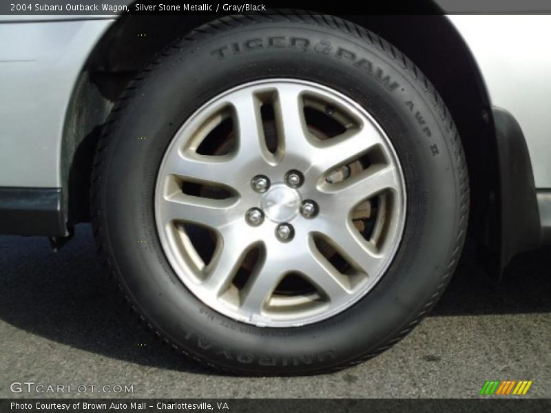 Silver Stone Metallic / Gray/Black 2004 Subaru Outback Wagon