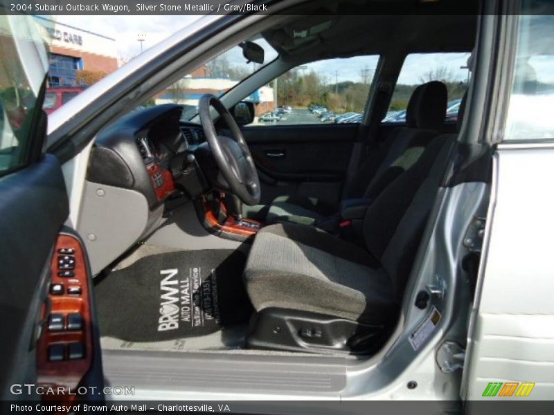 Silver Stone Metallic / Gray/Black 2004 Subaru Outback Wagon