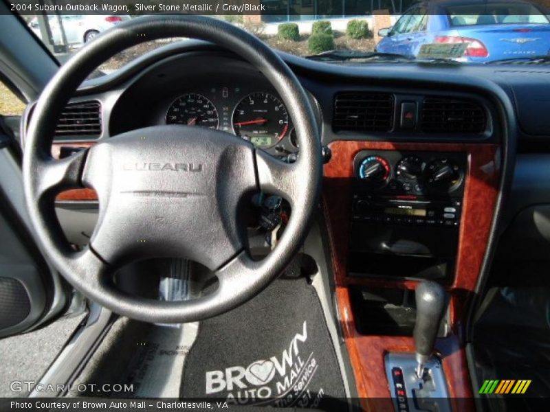 Silver Stone Metallic / Gray/Black 2004 Subaru Outback Wagon