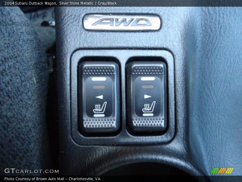 Silver Stone Metallic / Gray/Black 2004 Subaru Outback Wagon