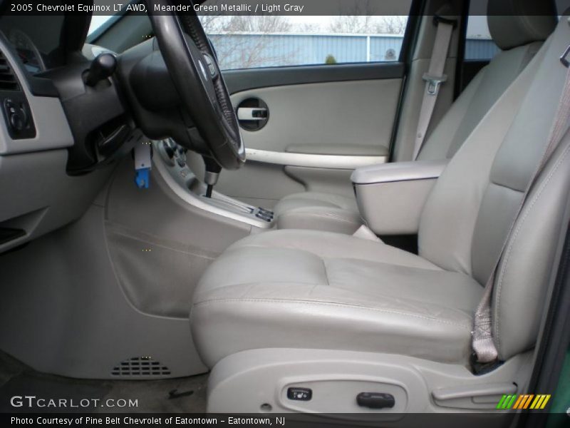 Meander Green Metallic / Light Gray 2005 Chevrolet Equinox LT AWD