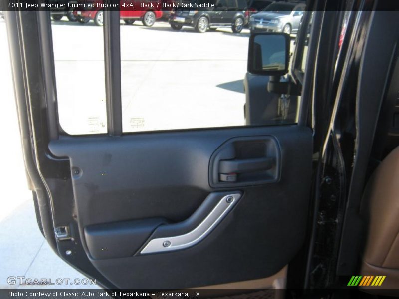 Black / Black/Dark Saddle 2011 Jeep Wrangler Unlimited Rubicon 4x4