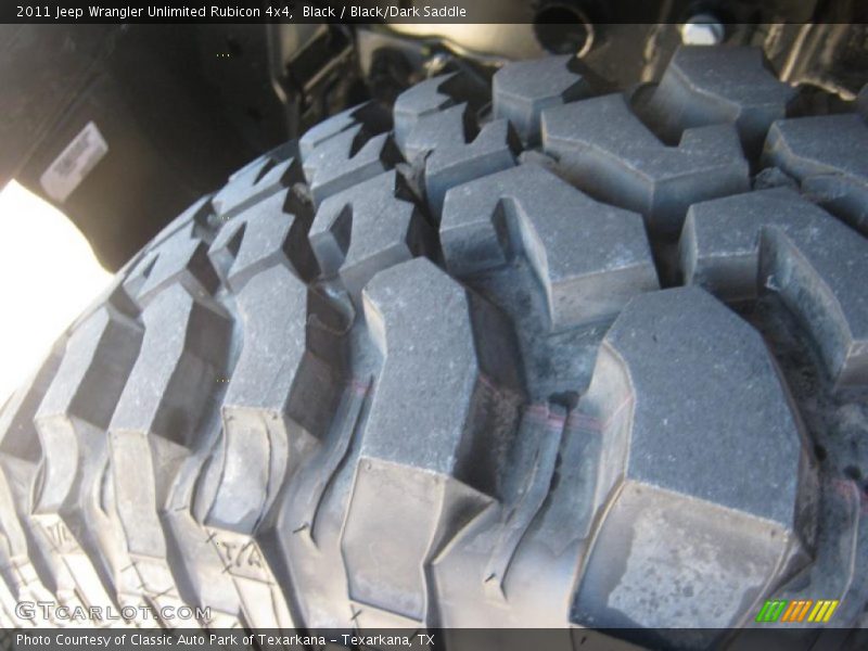 Black / Black/Dark Saddle 2011 Jeep Wrangler Unlimited Rubicon 4x4