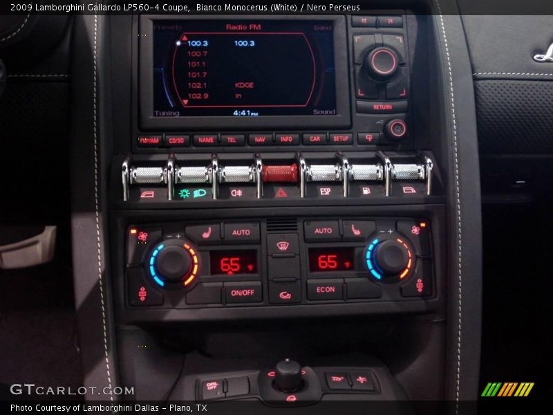 Controls of 2009 Gallardo LP560-4 Coupe
