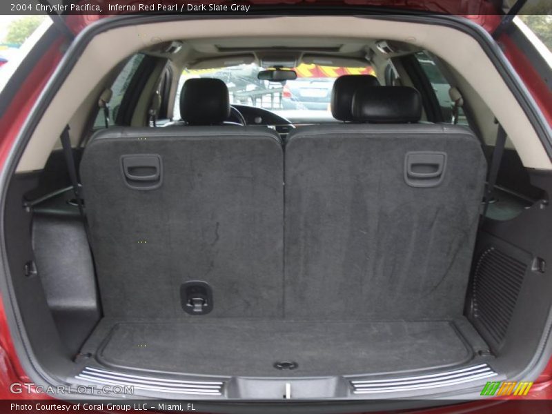 Inferno Red Pearl / Dark Slate Gray 2004 Chrysler Pacifica