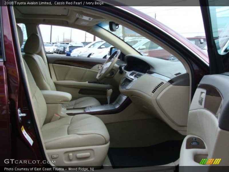 Cassis Red Pearl / Ivory Beige 2008 Toyota Avalon Limited