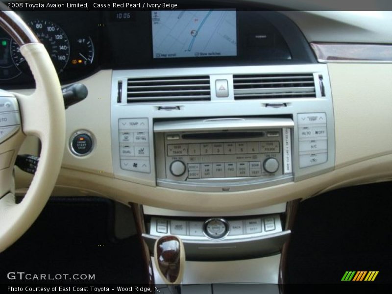 Cassis Red Pearl / Ivory Beige 2008 Toyota Avalon Limited