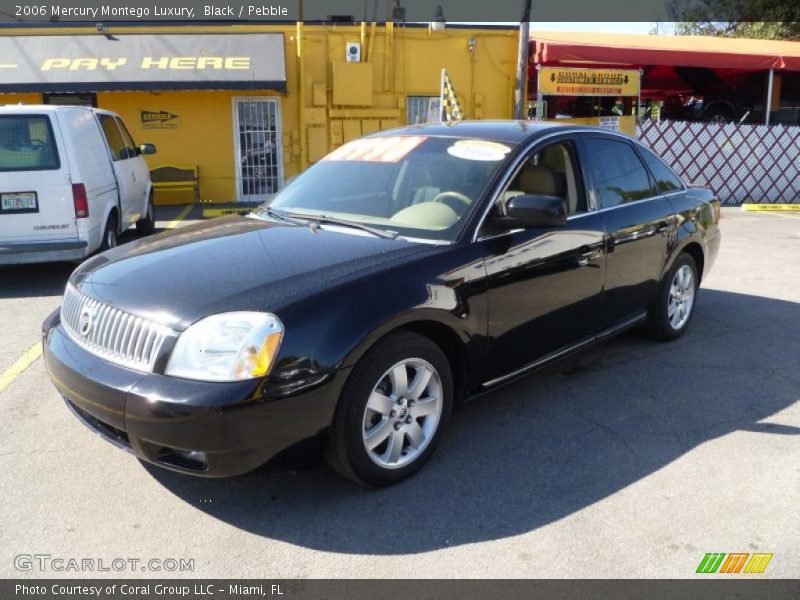 Black / Pebble 2006 Mercury Montego Luxury