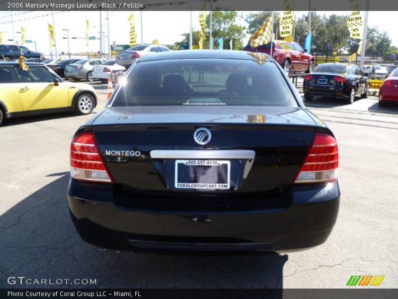 Black / Pebble 2006 Mercury Montego Luxury