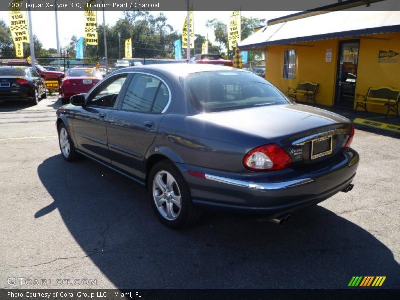 Titanium Pearl / Charcoal 2002 Jaguar X-Type 3.0