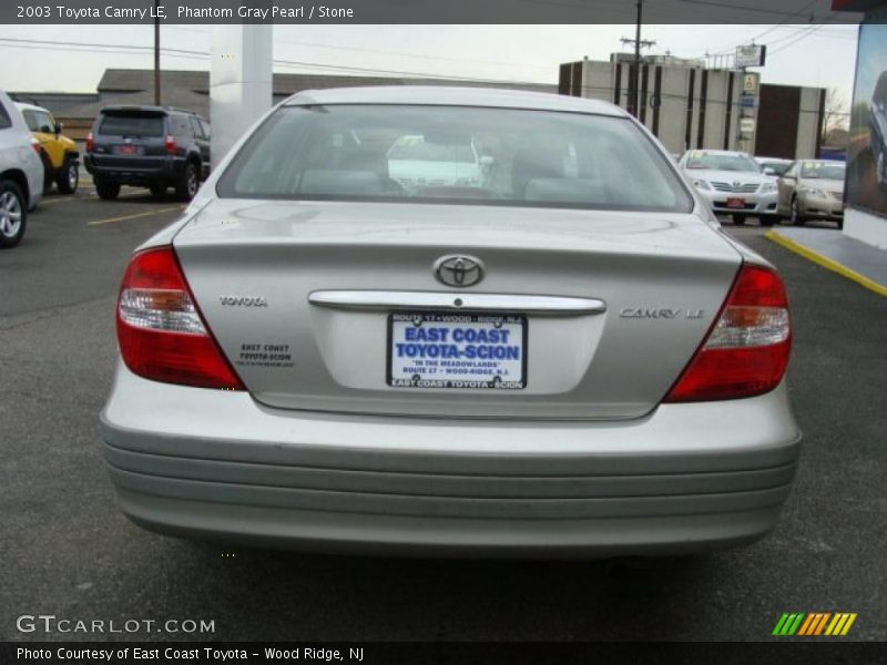 Phantom Gray Pearl / Stone 2003 Toyota Camry LE