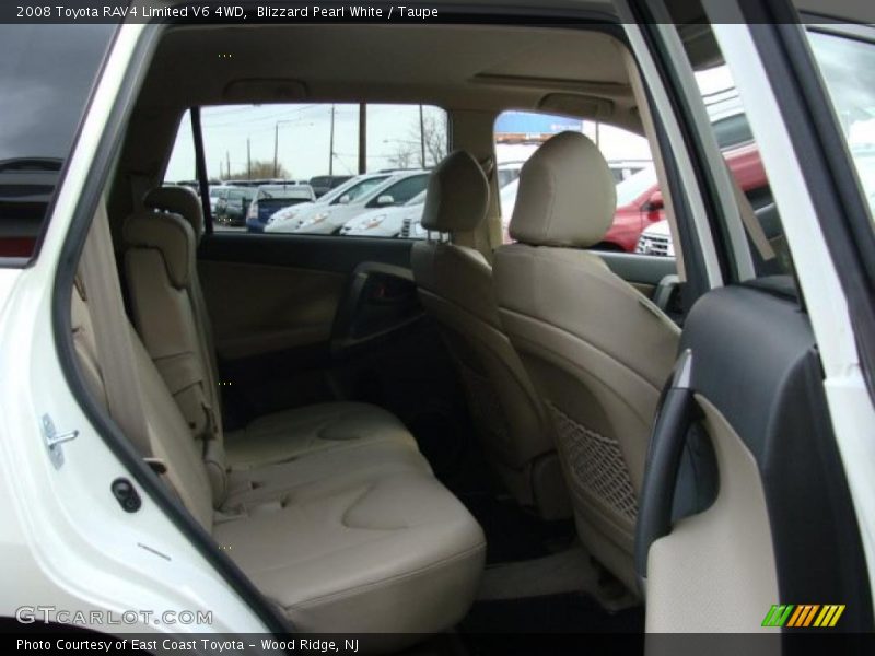 Blizzard Pearl White / Taupe 2008 Toyota RAV4 Limited V6 4WD