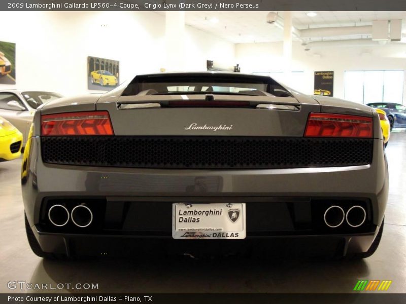 Grigio Lynx (Dark Grey) / Nero Perseus 2009 Lamborghini Gallardo LP560-4 Coupe