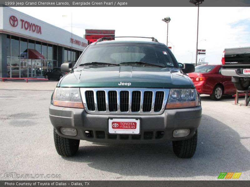 Everglade Green Pearl / Agate 1999 Jeep Grand Cherokee Laredo