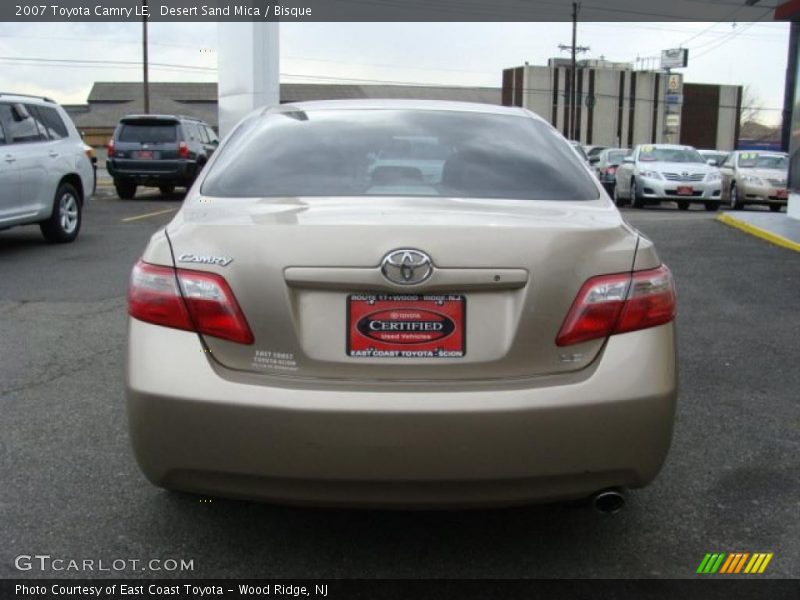 Desert Sand Mica / Bisque 2007 Toyota Camry LE