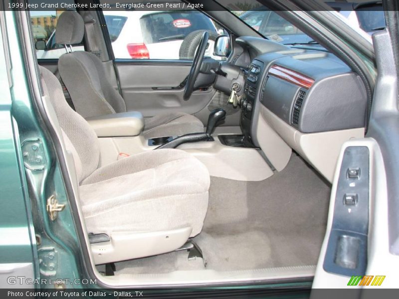 Everglade Green Pearl / Agate 1999 Jeep Grand Cherokee Laredo