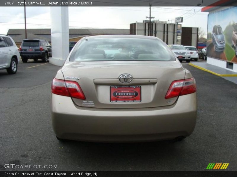 Desert Sand Mica / Bisque 2007 Toyota Camry LE
