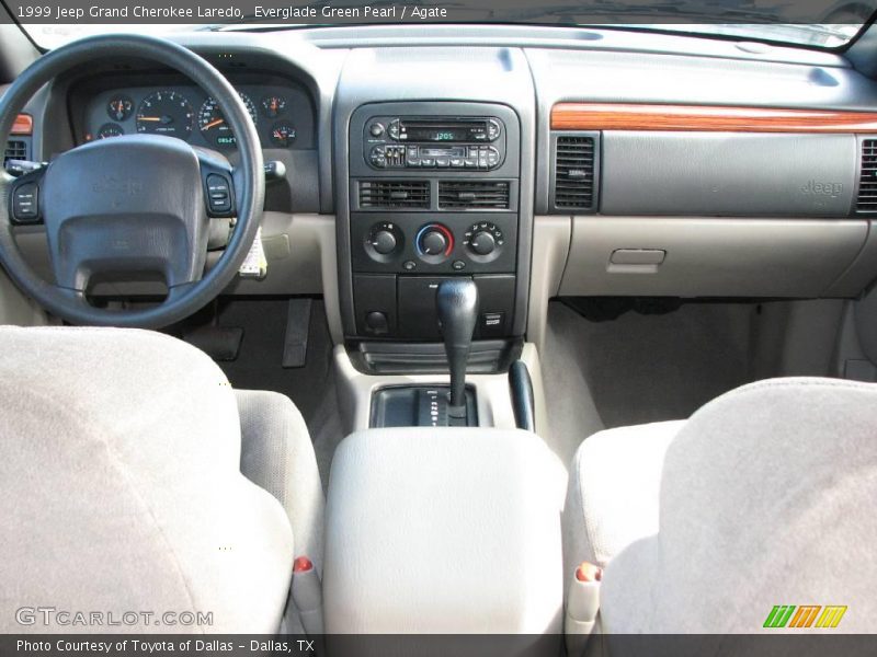 Everglade Green Pearl / Agate 1999 Jeep Grand Cherokee Laredo