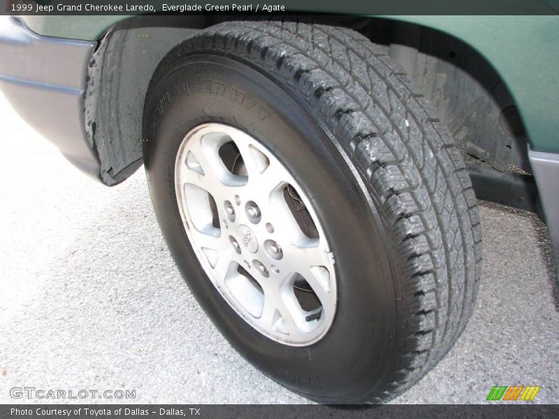 Everglade Green Pearl / Agate 1999 Jeep Grand Cherokee Laredo