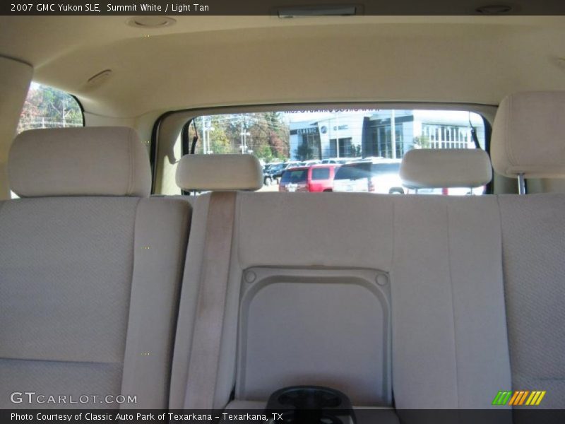 Summit White / Light Tan 2007 GMC Yukon SLE