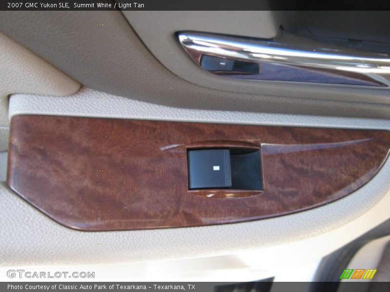 Summit White / Light Tan 2007 GMC Yukon SLE