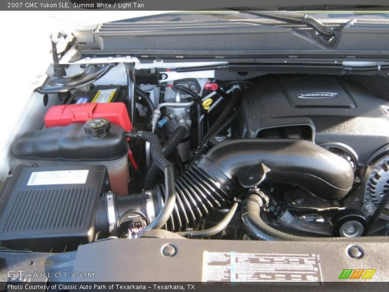 Summit White / Light Tan 2007 GMC Yukon SLE