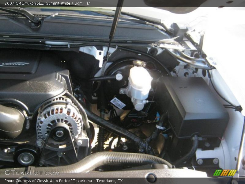 Summit White / Light Tan 2007 GMC Yukon SLE