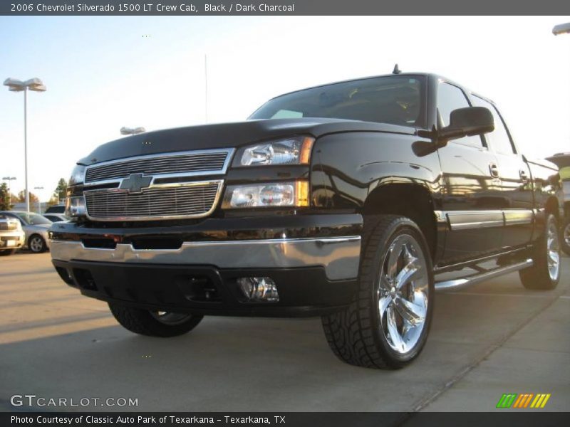 Black / Dark Charcoal 2006 Chevrolet Silverado 1500 LT Crew Cab
