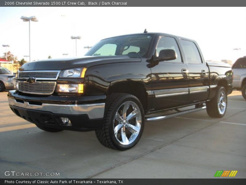 Black / Dark Charcoal 2006 Chevrolet Silverado 1500 LT Crew Cab