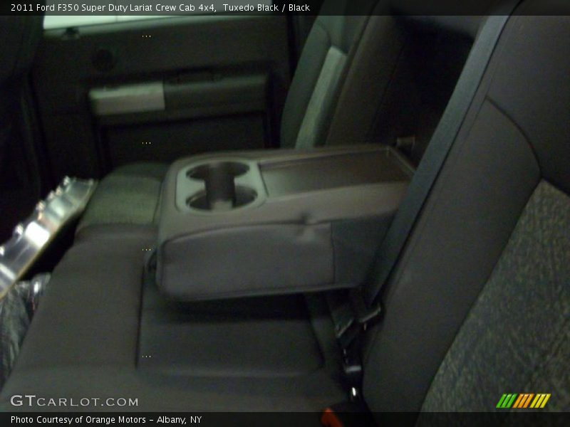 Tuxedo Black / Black 2011 Ford F350 Super Duty Lariat Crew Cab 4x4