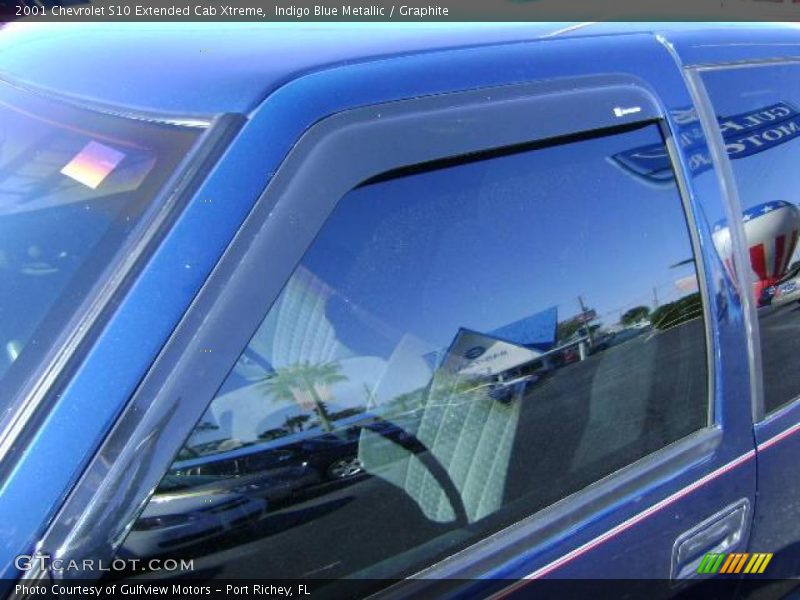 Indigo Blue Metallic / Graphite 2001 Chevrolet S10 Extended Cab Xtreme