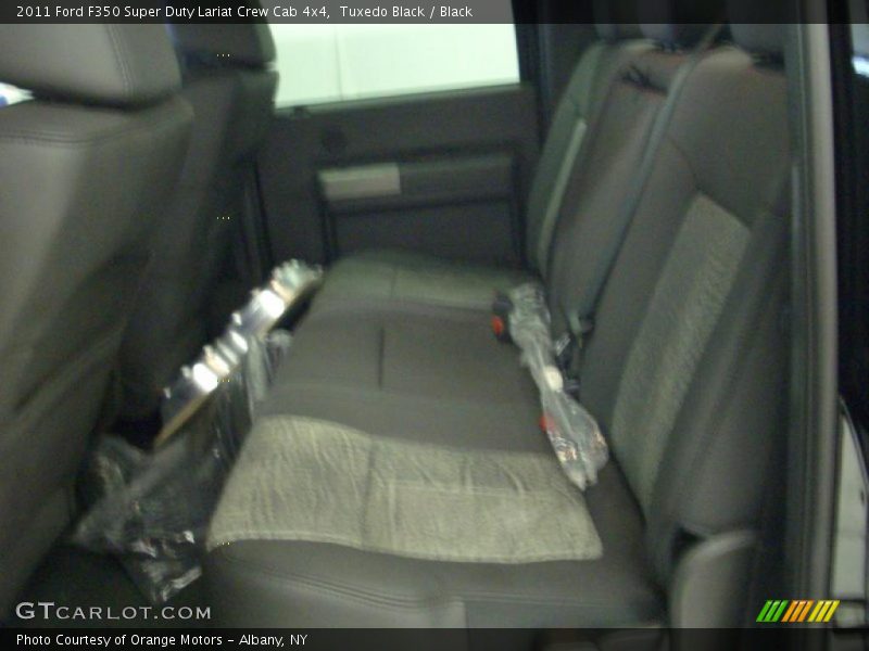 Tuxedo Black / Black 2011 Ford F350 Super Duty Lariat Crew Cab 4x4