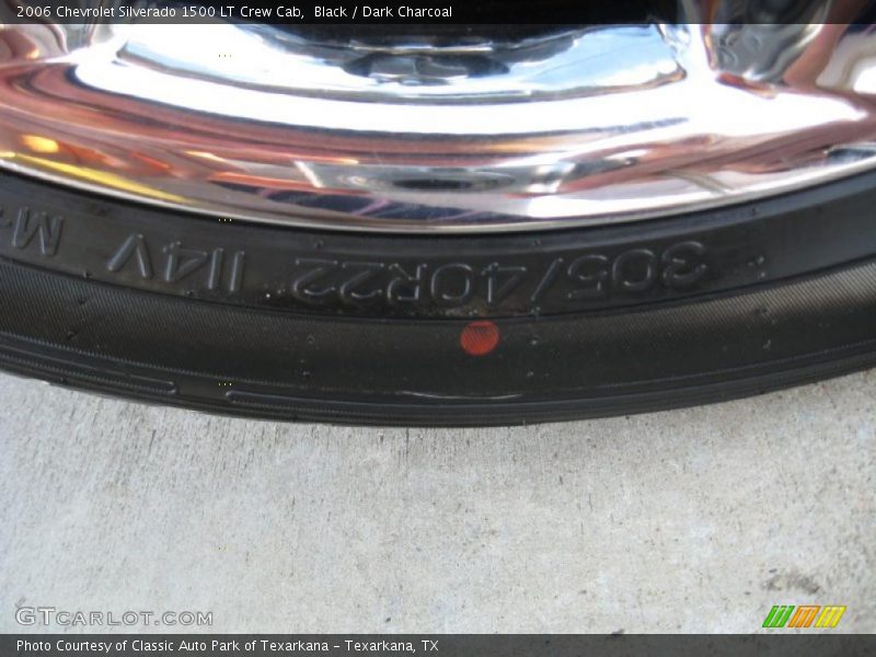 Black / Dark Charcoal 2006 Chevrolet Silverado 1500 LT Crew Cab