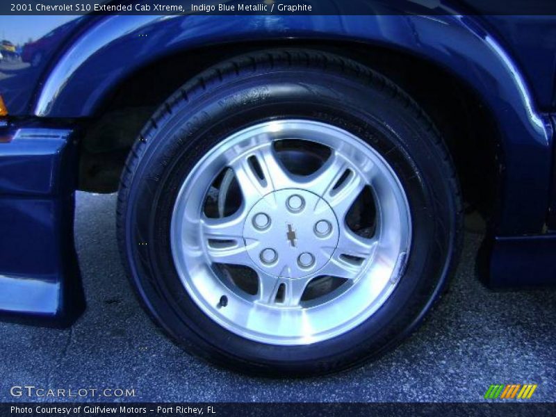 Indigo Blue Metallic / Graphite 2001 Chevrolet S10 Extended Cab Xtreme