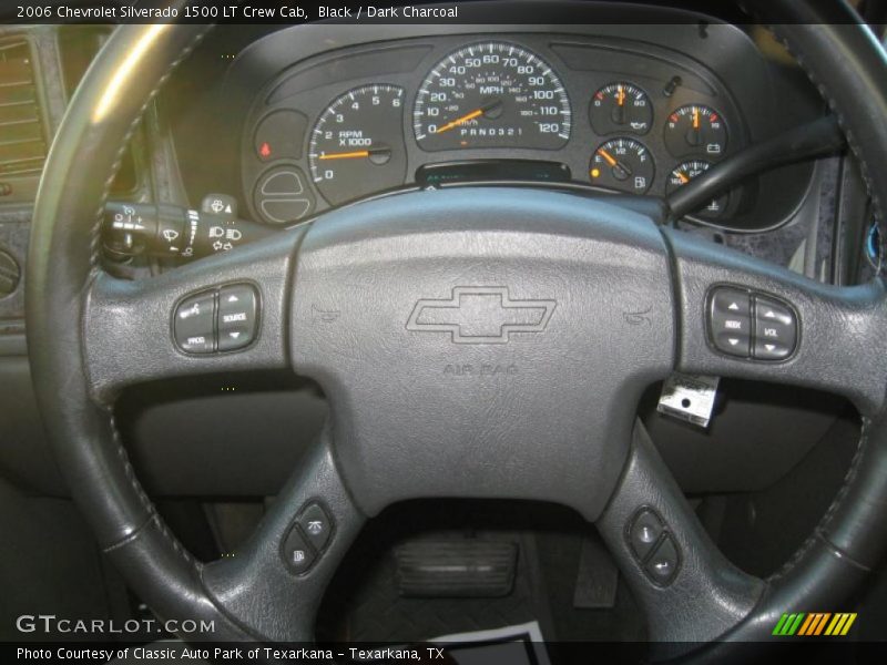 Black / Dark Charcoal 2006 Chevrolet Silverado 1500 LT Crew Cab